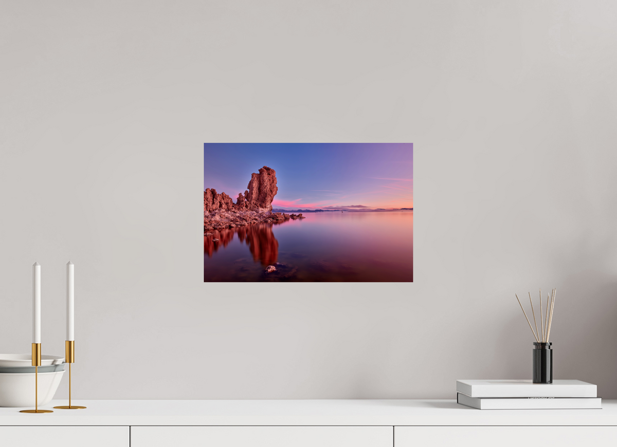 15 x 10″, Giclée Alu-Dibond Mono Lake: Tufa Dawn