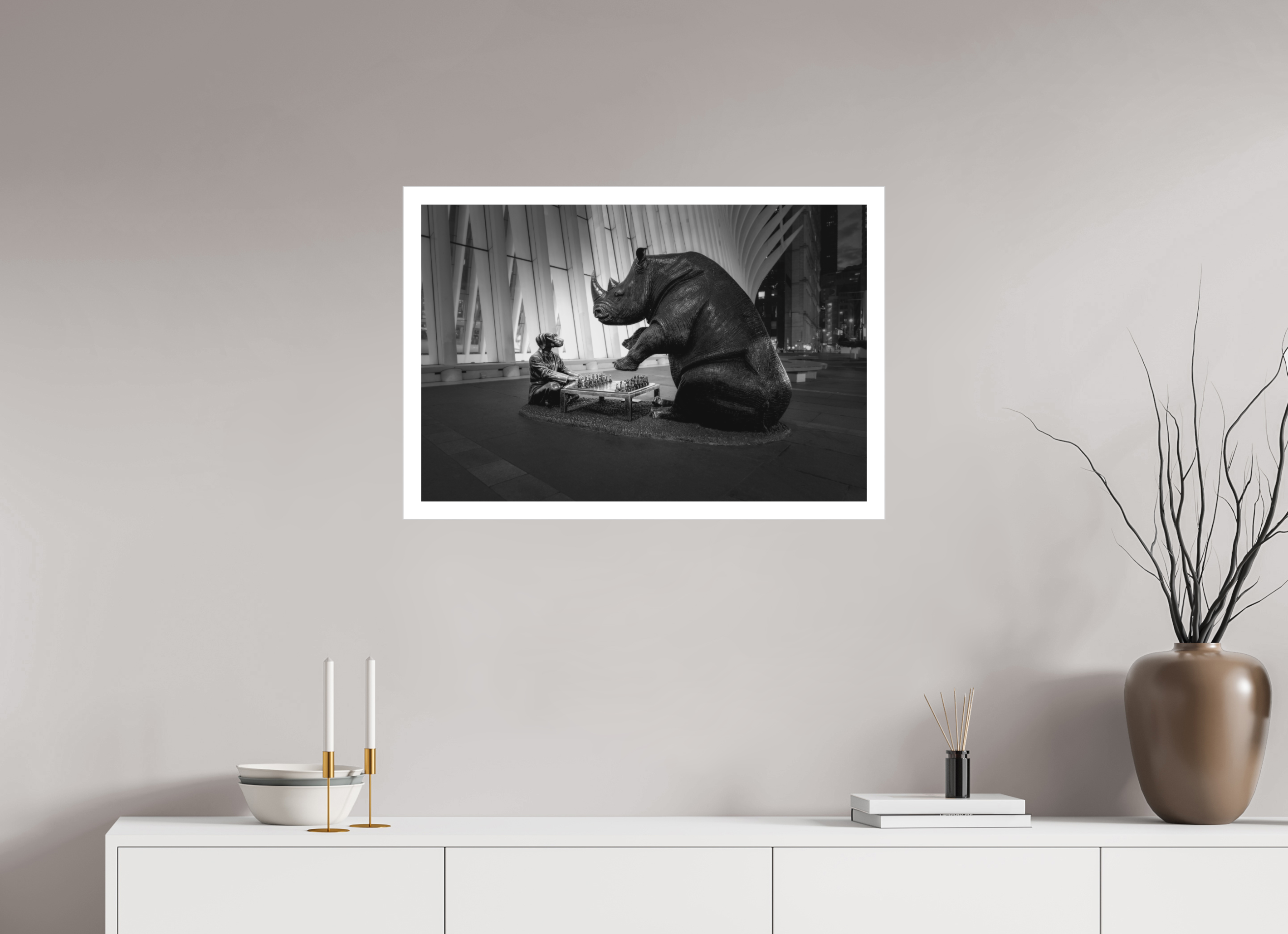 30 x 20″, Fine Art Bonded Acrylic Whimsy