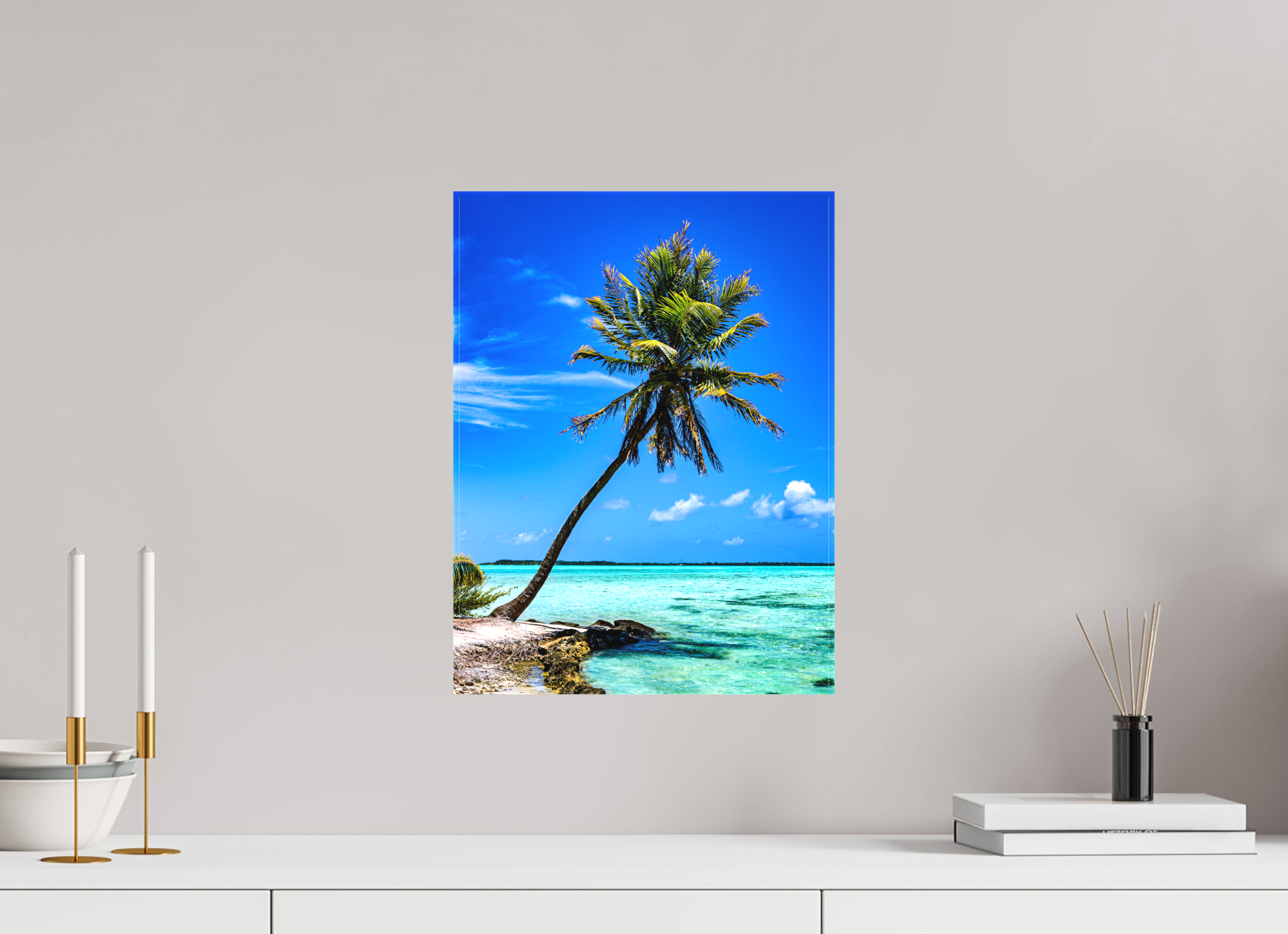 12 x 16″, Fine Art Textile Ikon: The Polynesian Dream