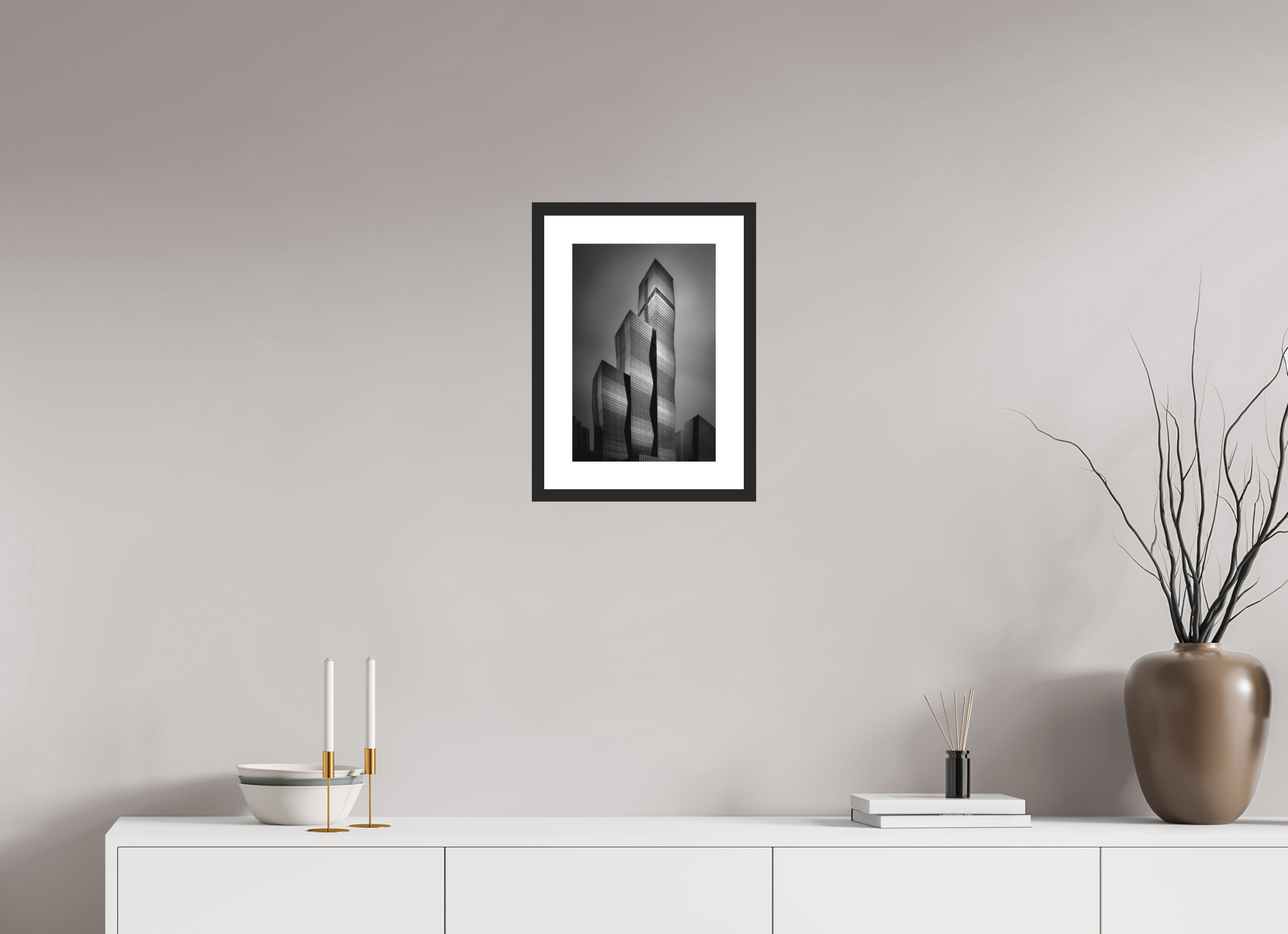 10 x 15″, Passe-Partout Black Frame Wanda Vision II: Heroic