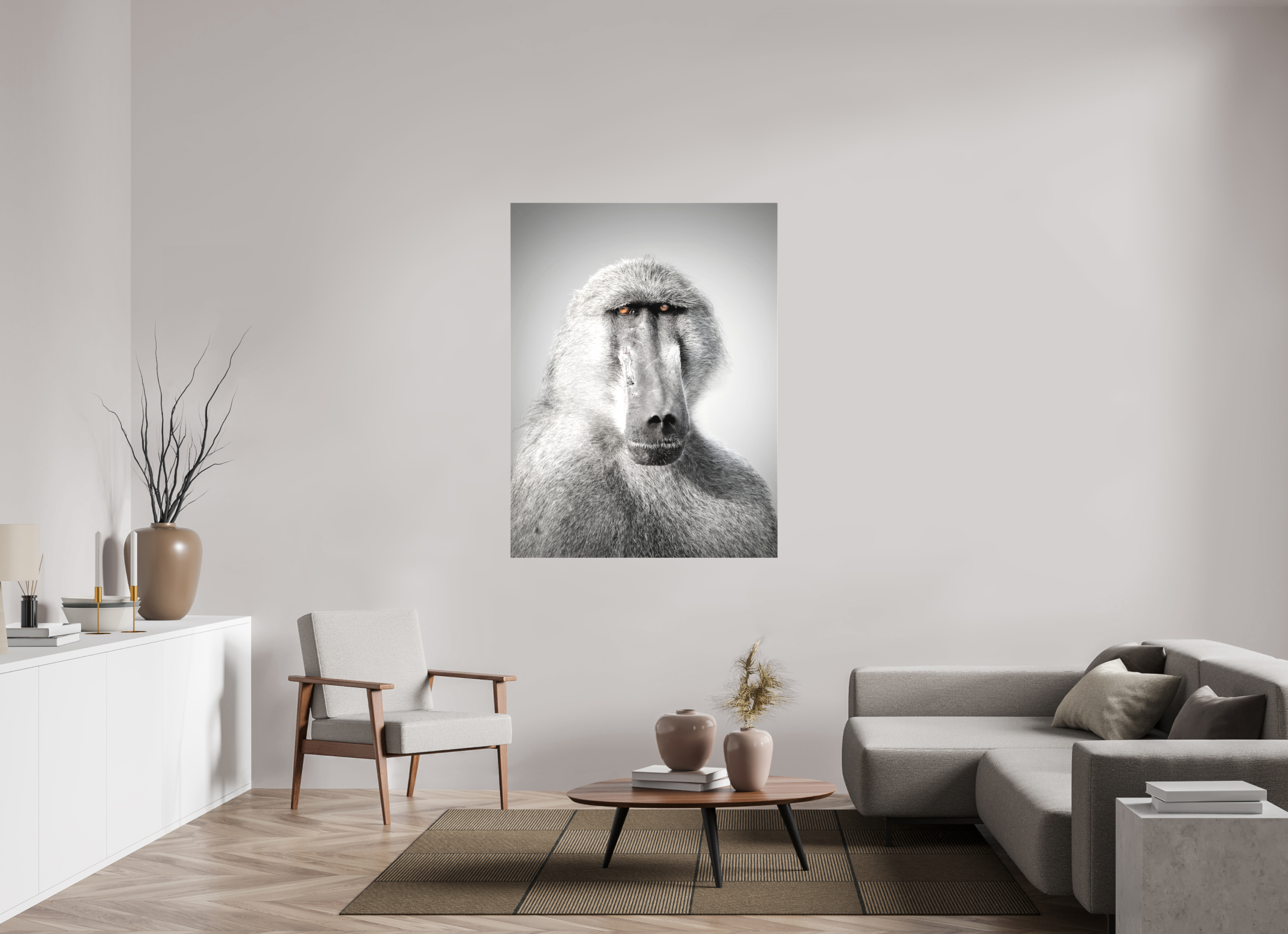 42 x 56″, Fine Art Textile Portrait of an Elder