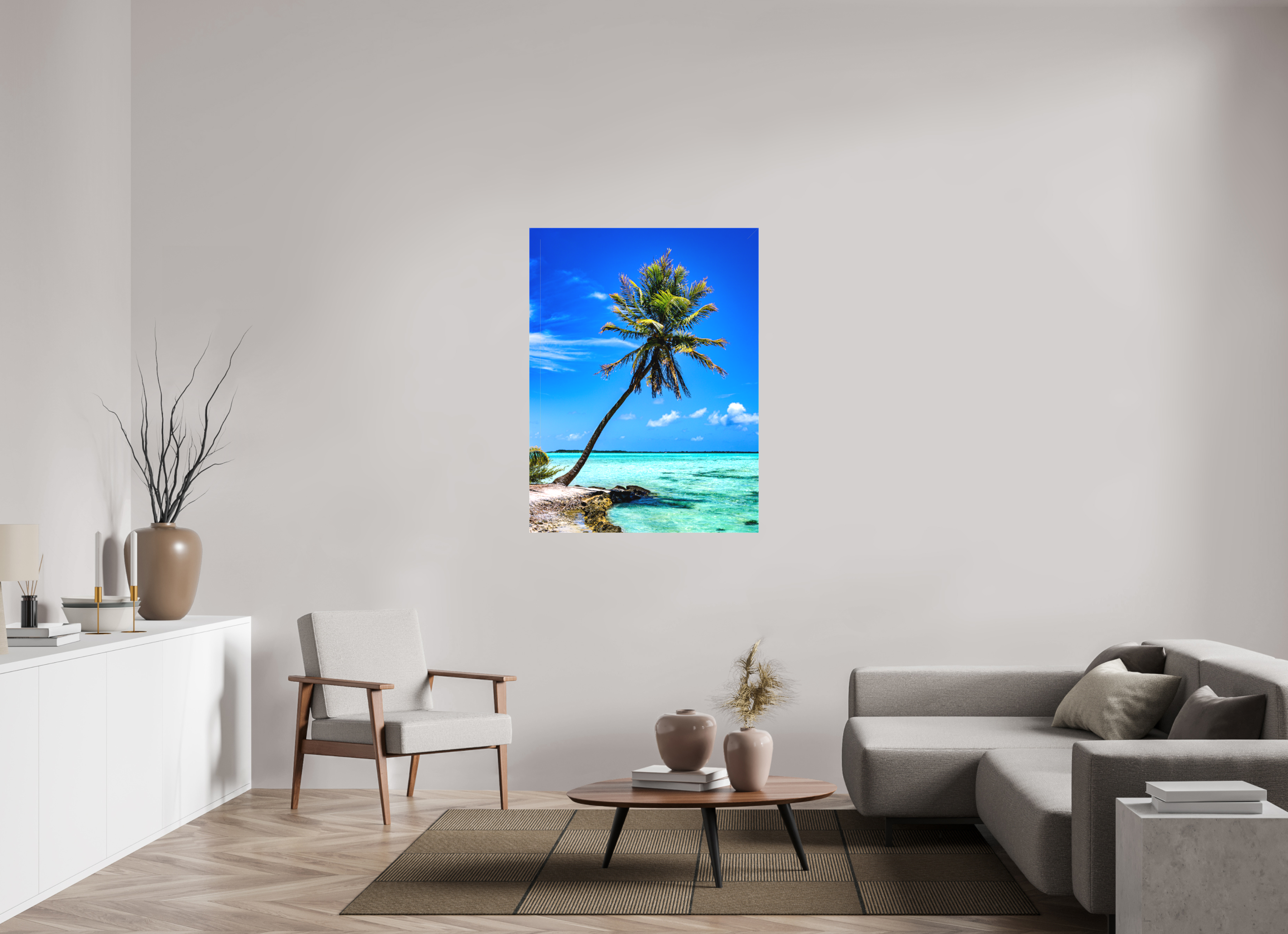 36 x 48″, Fine Art Textile Ikon: The Polynesian Dream