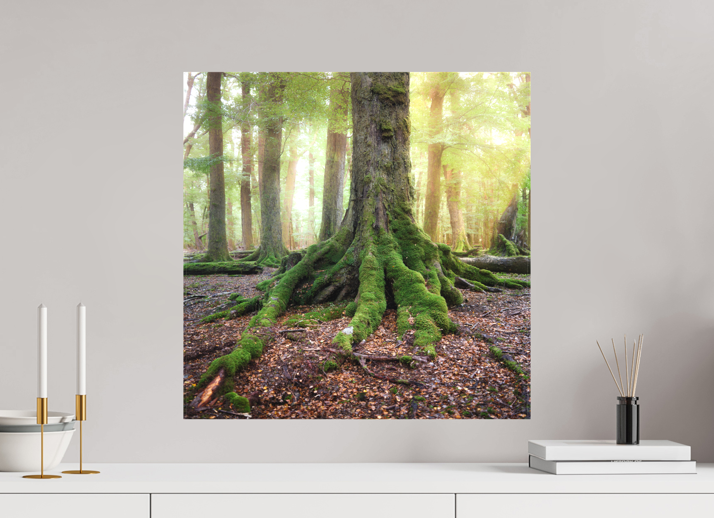 20 x 20″, Fine Art Textile The Hobbit's Foot