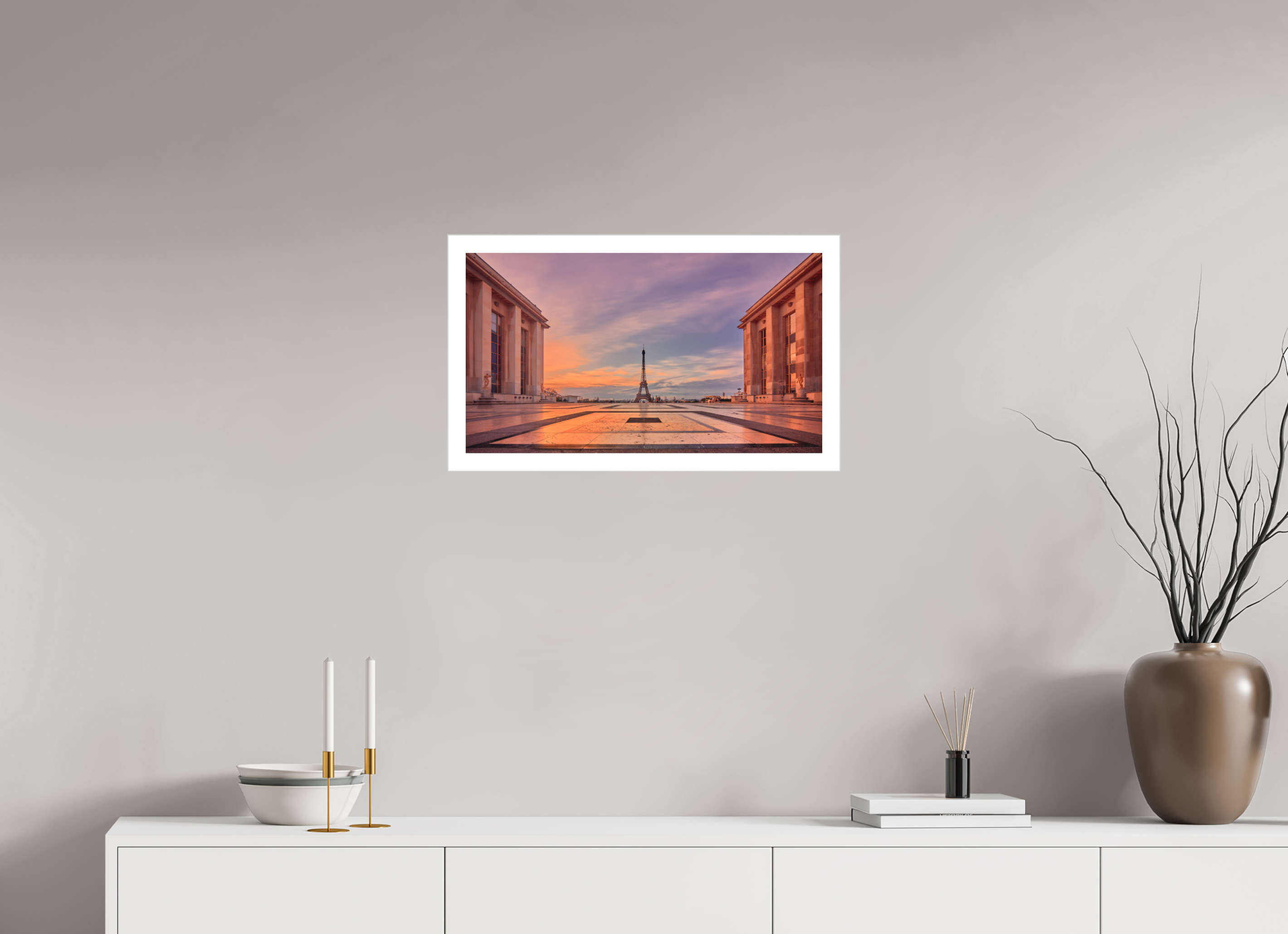 24 x 13.5″, Fine Art Bonded Acrylic Trocadéro
