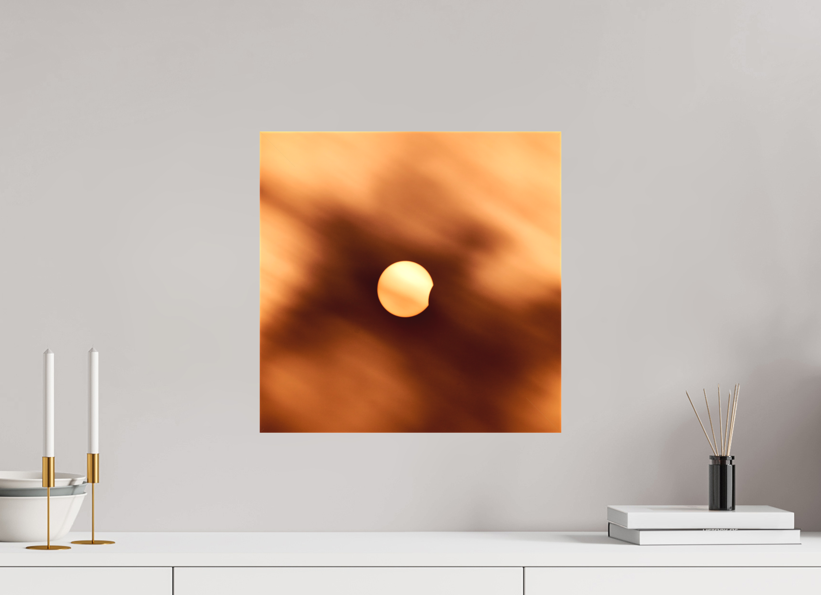 15 x 15″, Fine Art Textile 2024 Eclipse First Kiss