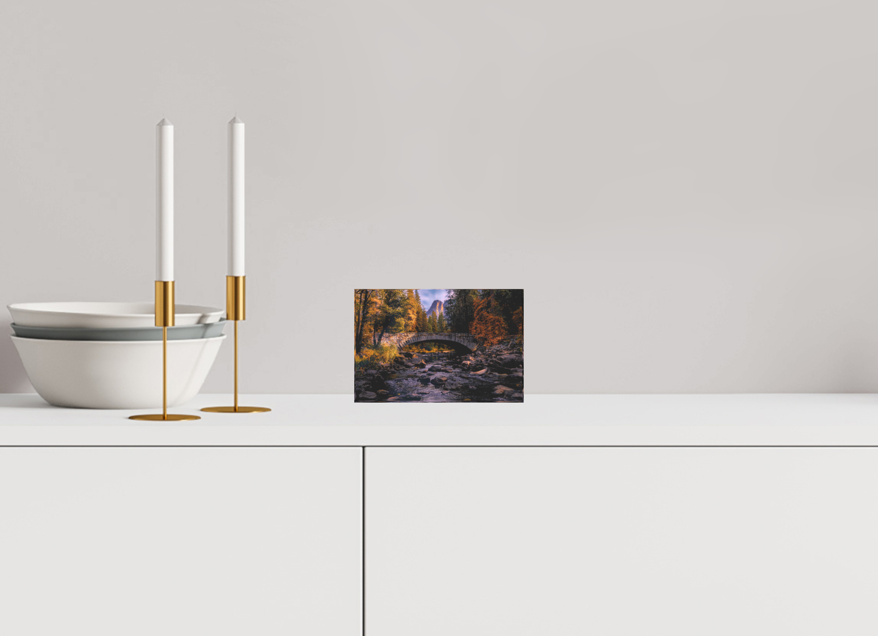 6 x 4″, Acrylic Block Gift Set Cathedral Light