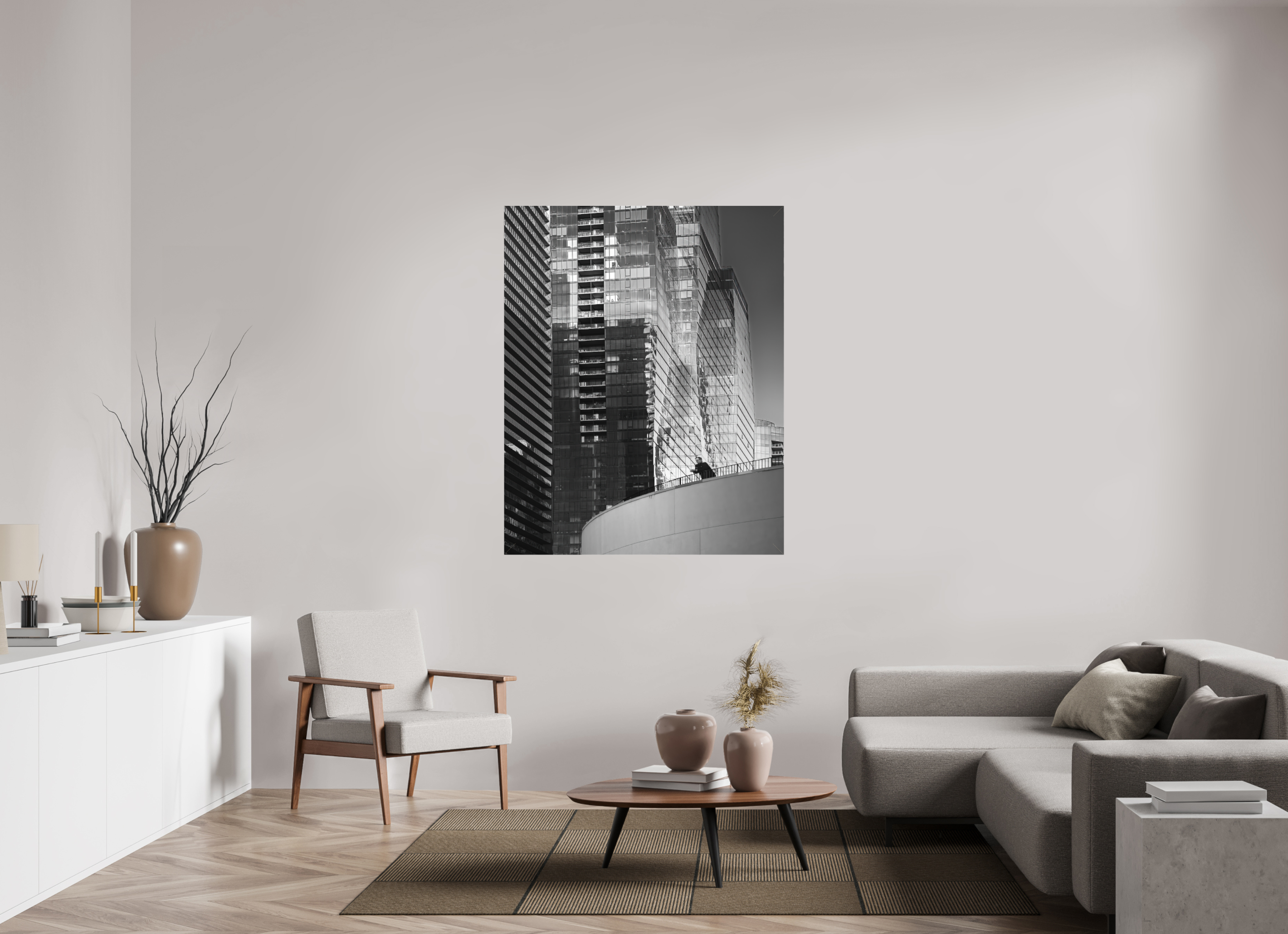 44 x 55″, Fine Art Textile Regarding Chicago