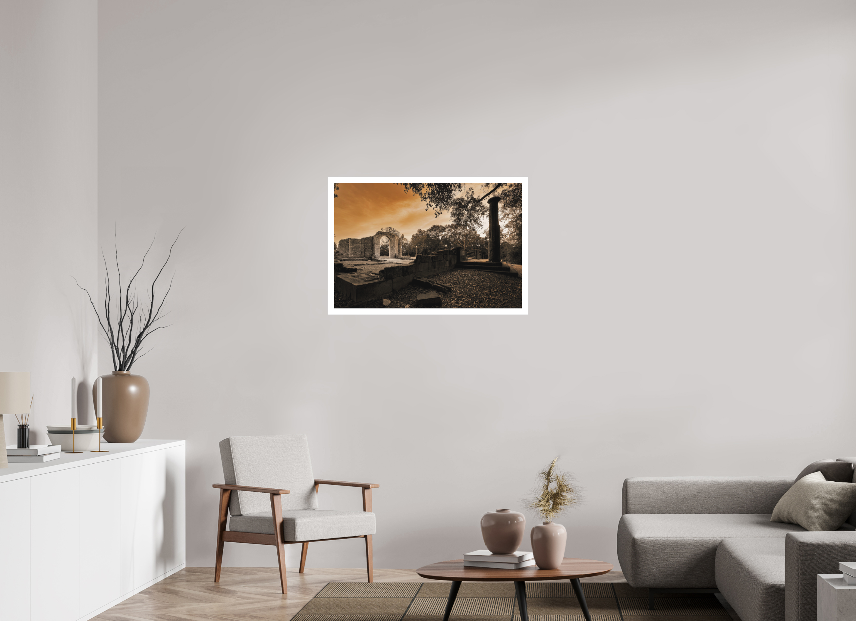 36 x 24″, Fine Art Bonded Acrylic Ruins