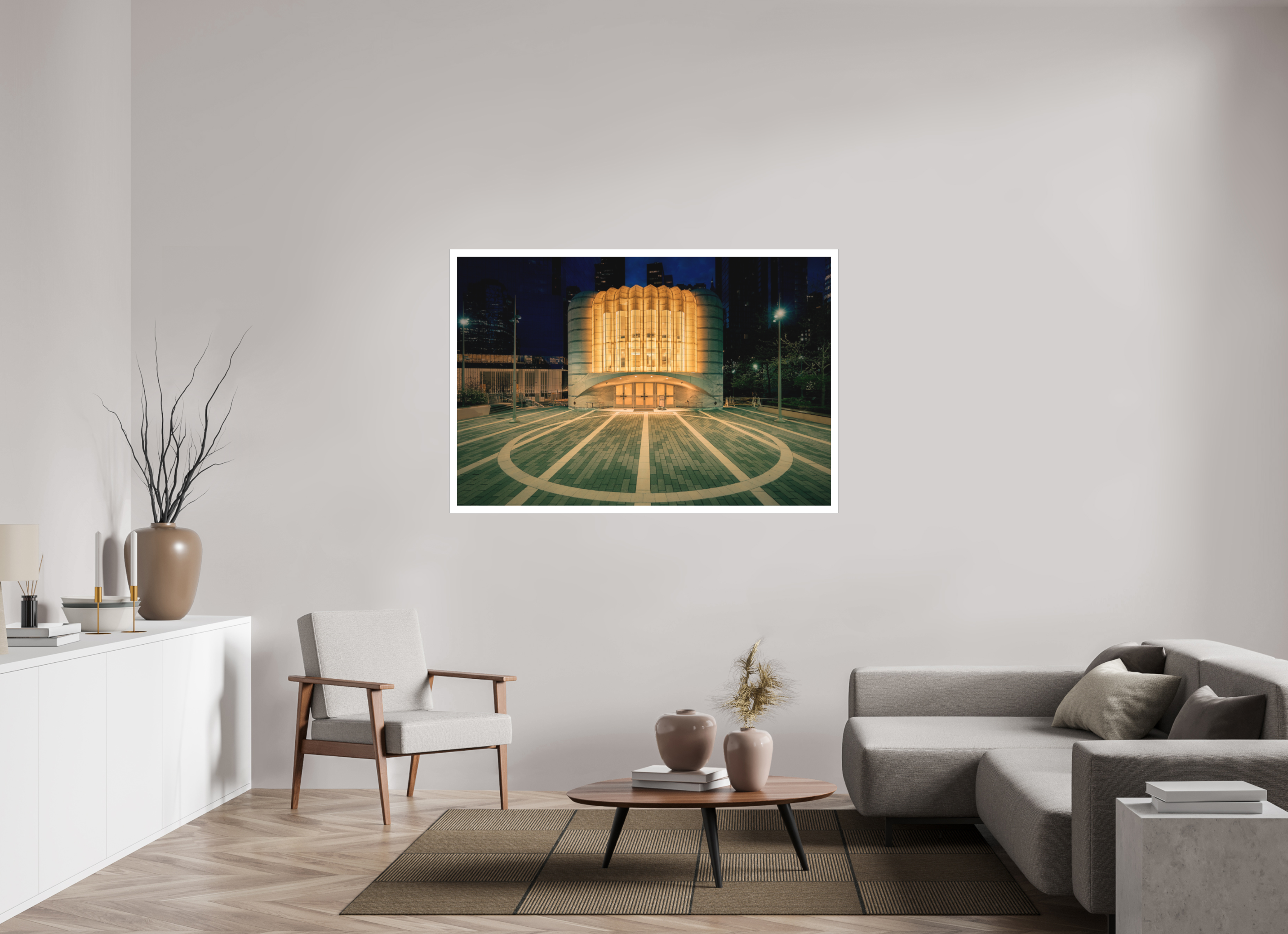 60 x 40″, Fine Art Bonded Acrylic The St. Nicholas Greek Orthodox Church