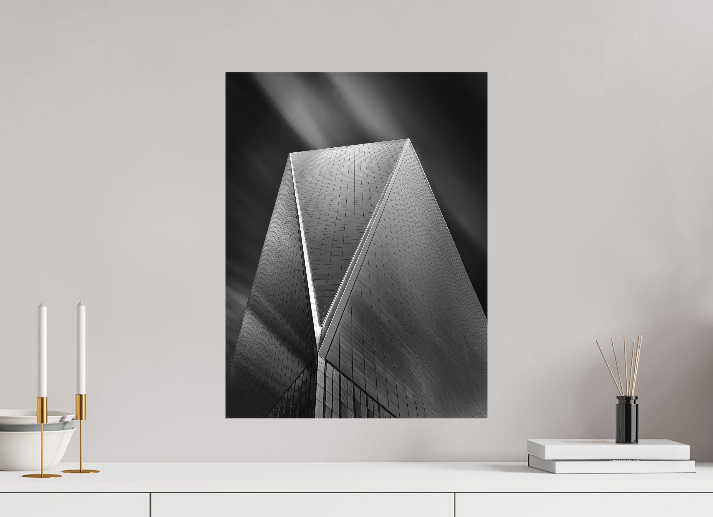 15 x 20″, Fine Art Textile Freedom Tower