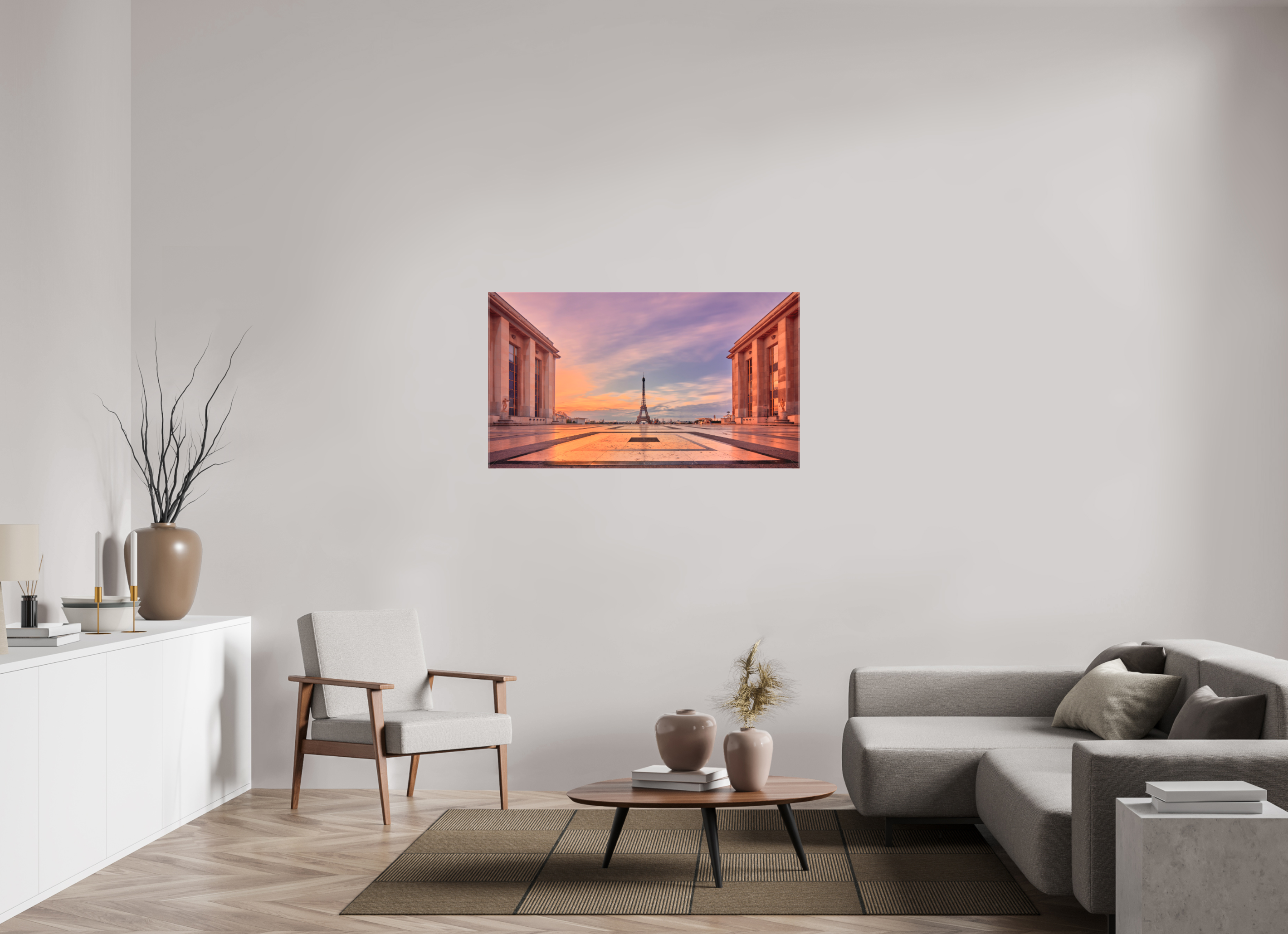 49 x 27.6″, Fine Art Textile Trocadéro