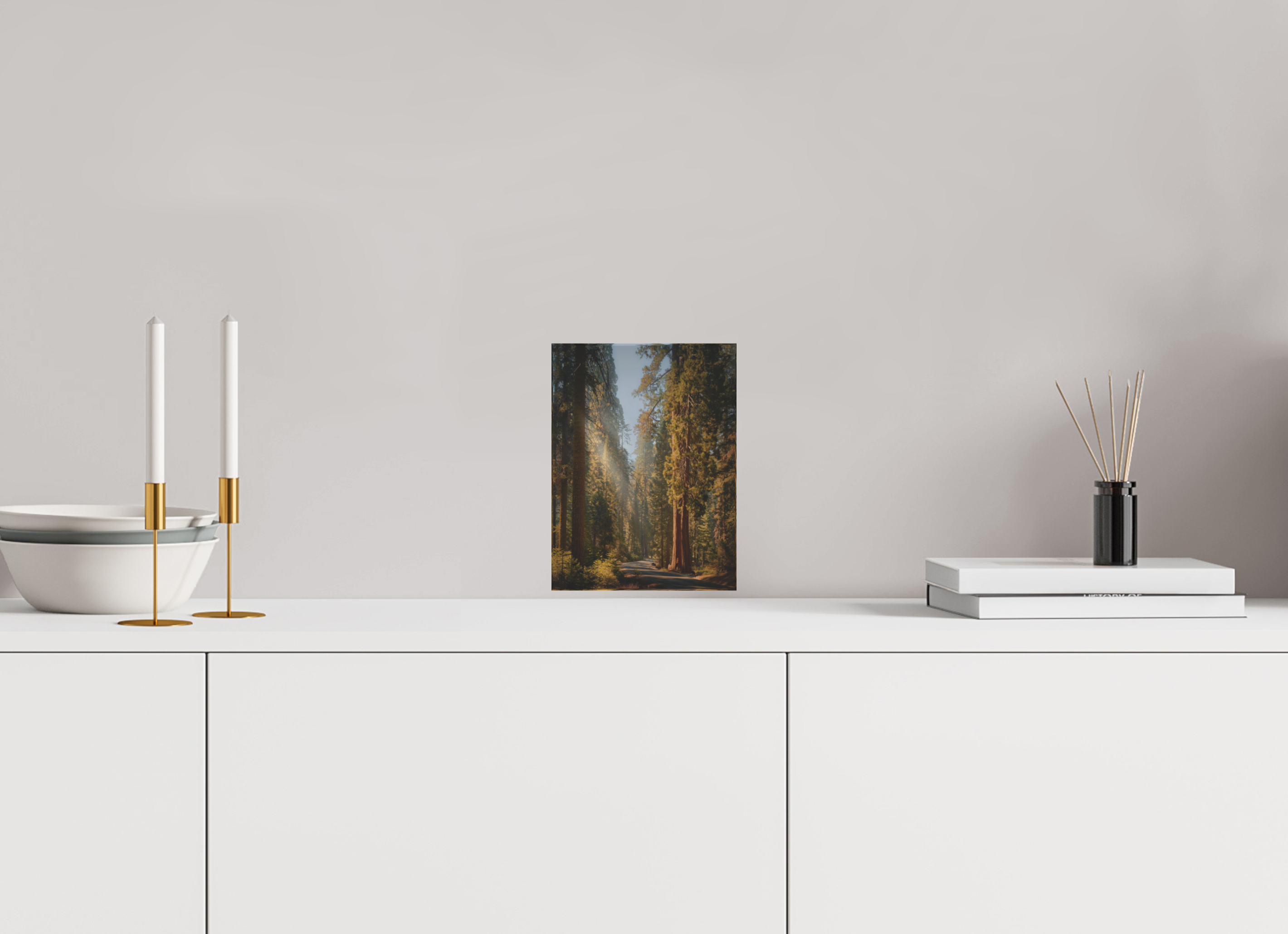 6 x 8″, Acrylic Block Gift Set The Generals Highway II: Sequoia National Park