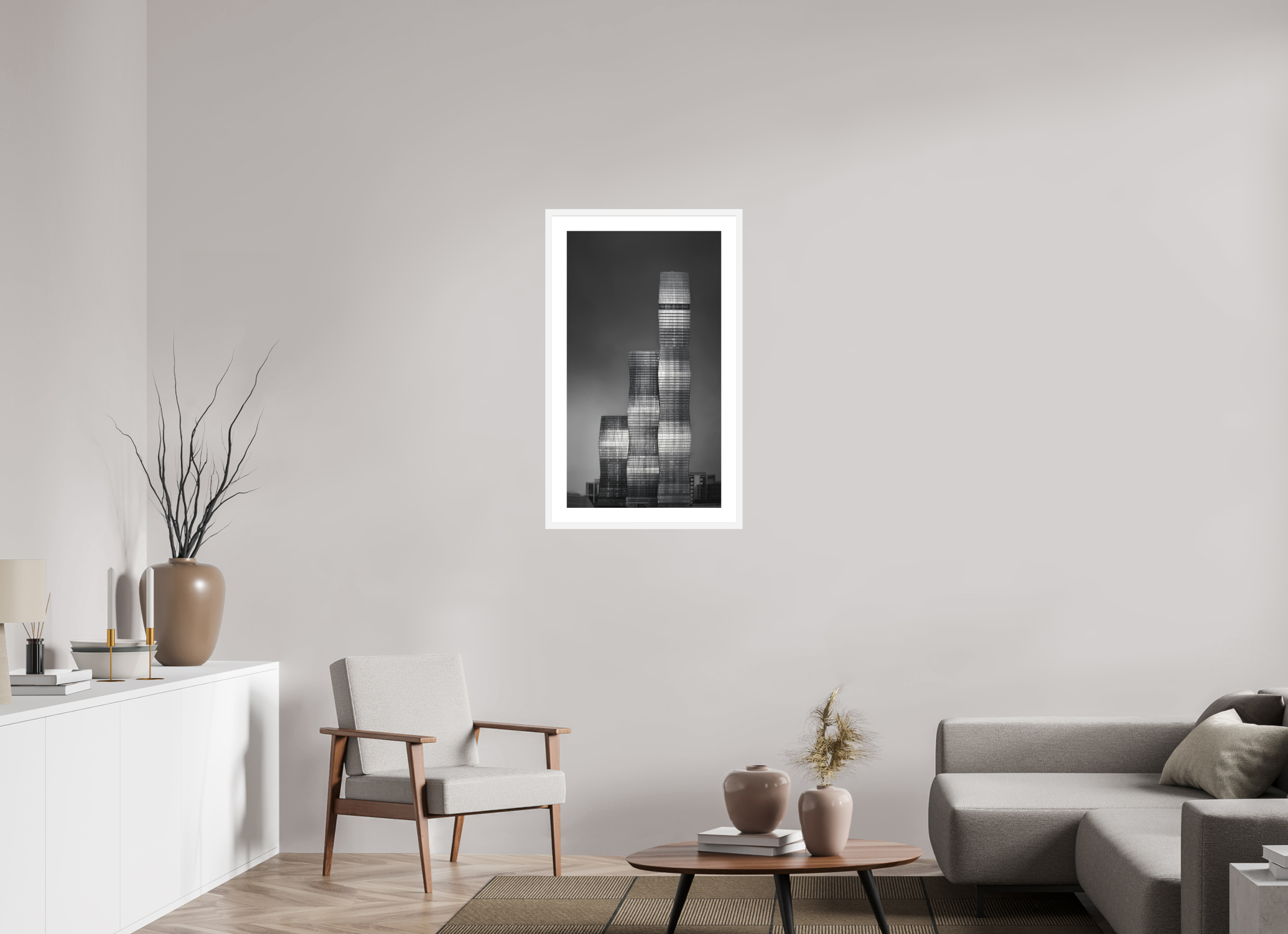 20 x 35.6″, Passe-Partout White Frame Wanda Vision: A Portrait