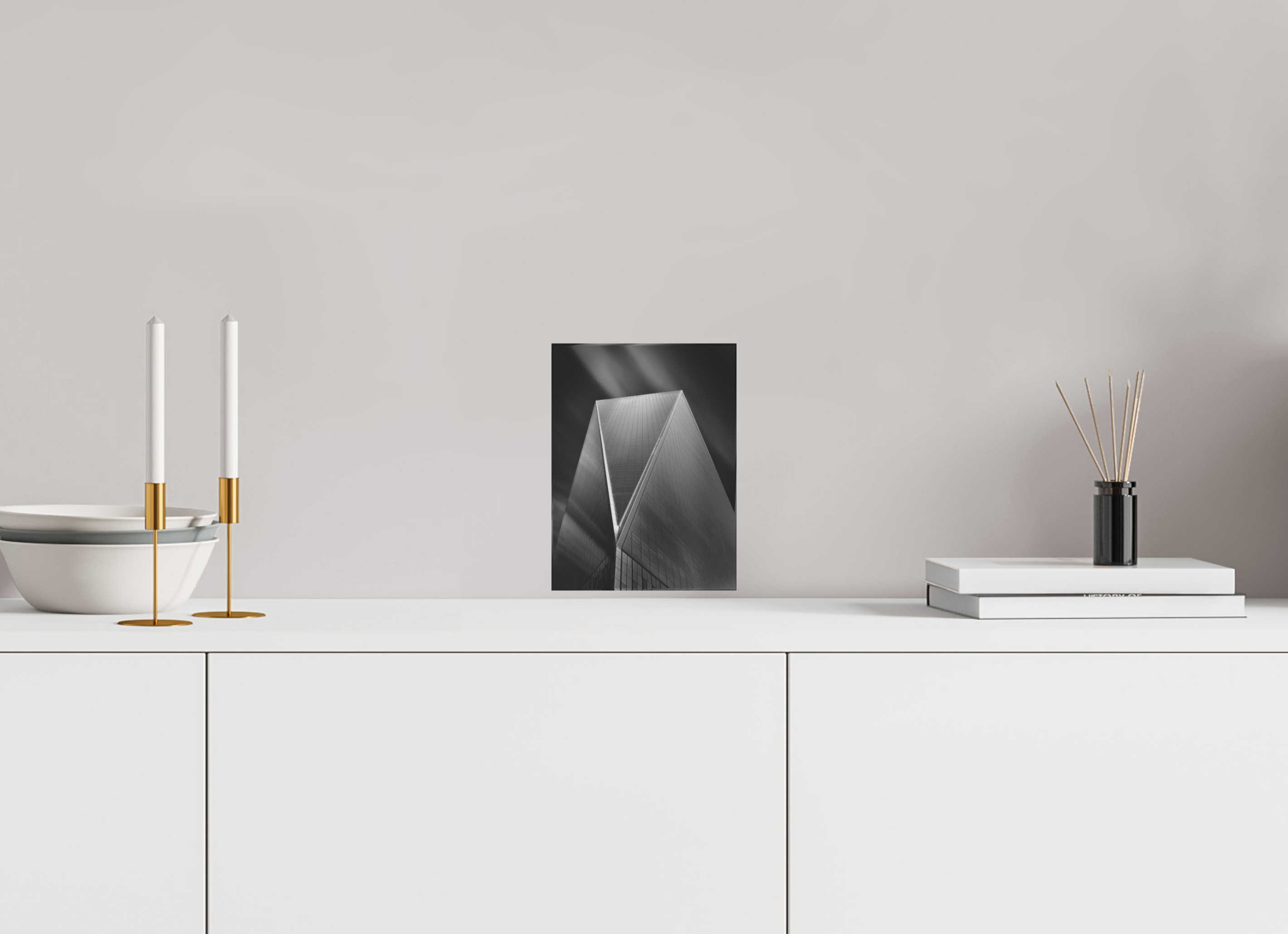 6 x 8″, Acrylic Block Gift Set Freedom Tower
