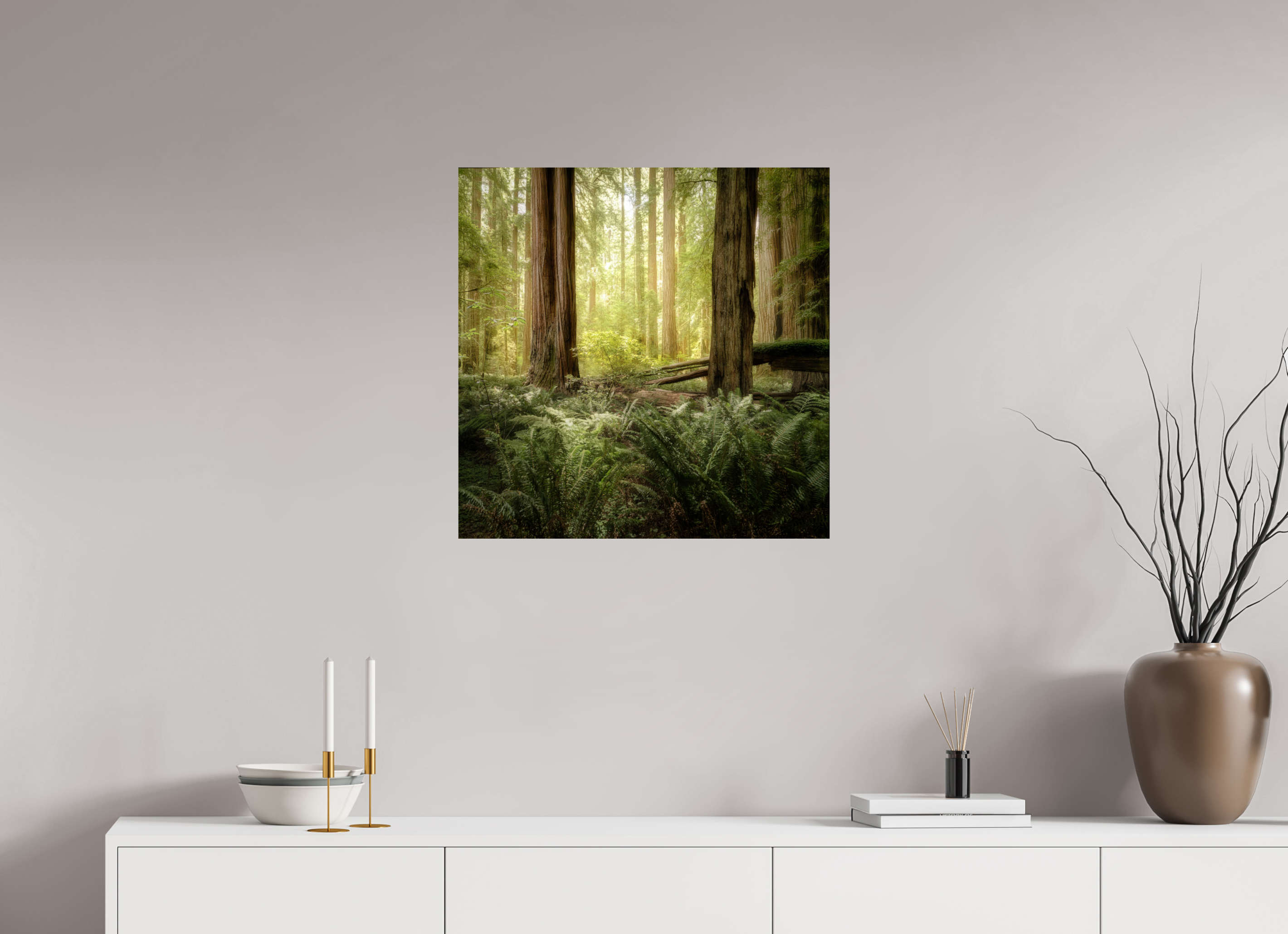 25 x 25″, Giclée Alu-Dibond Lux Armarium: Stout Grove
