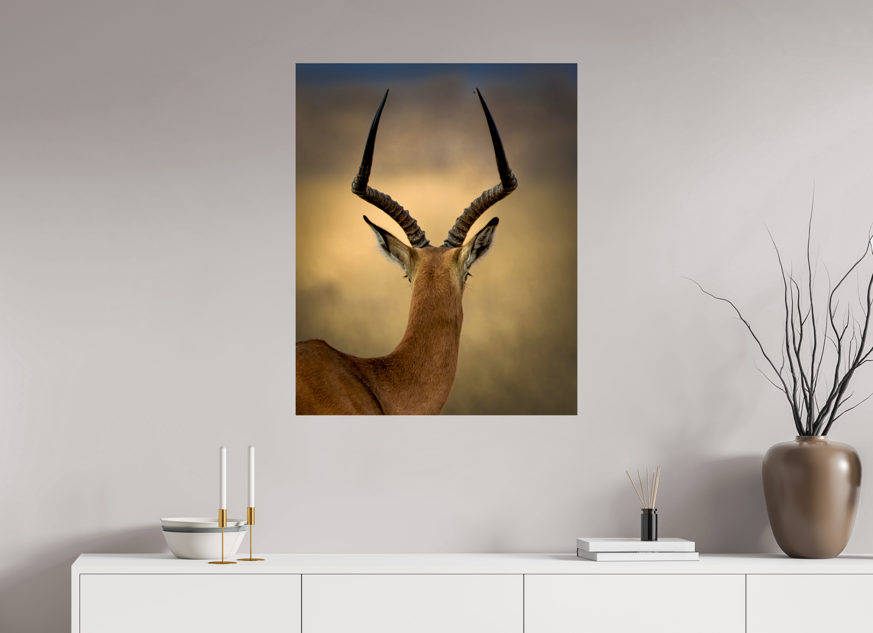 28 x 35″, Giclée Alu-Dibond Impala DK