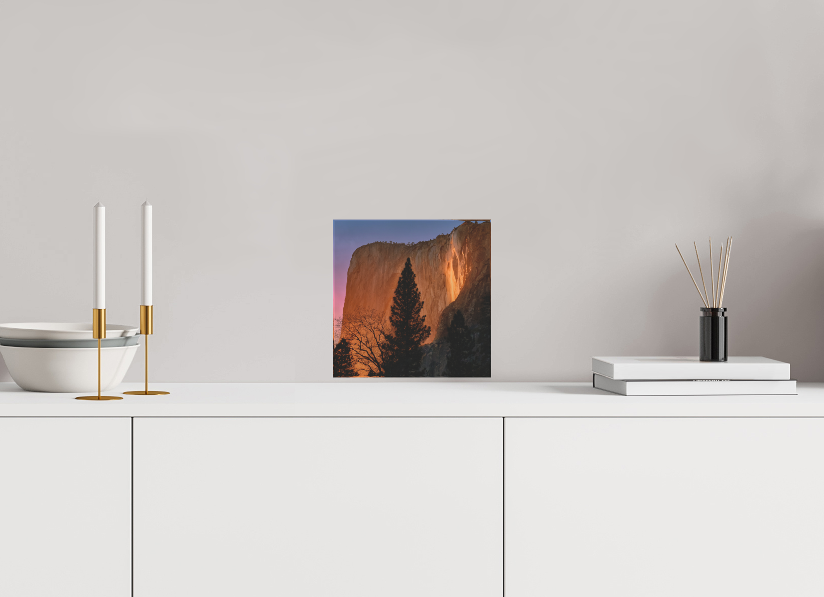 8 x 8″, Acrylic Block Gift Set Horsetail Fall 2025