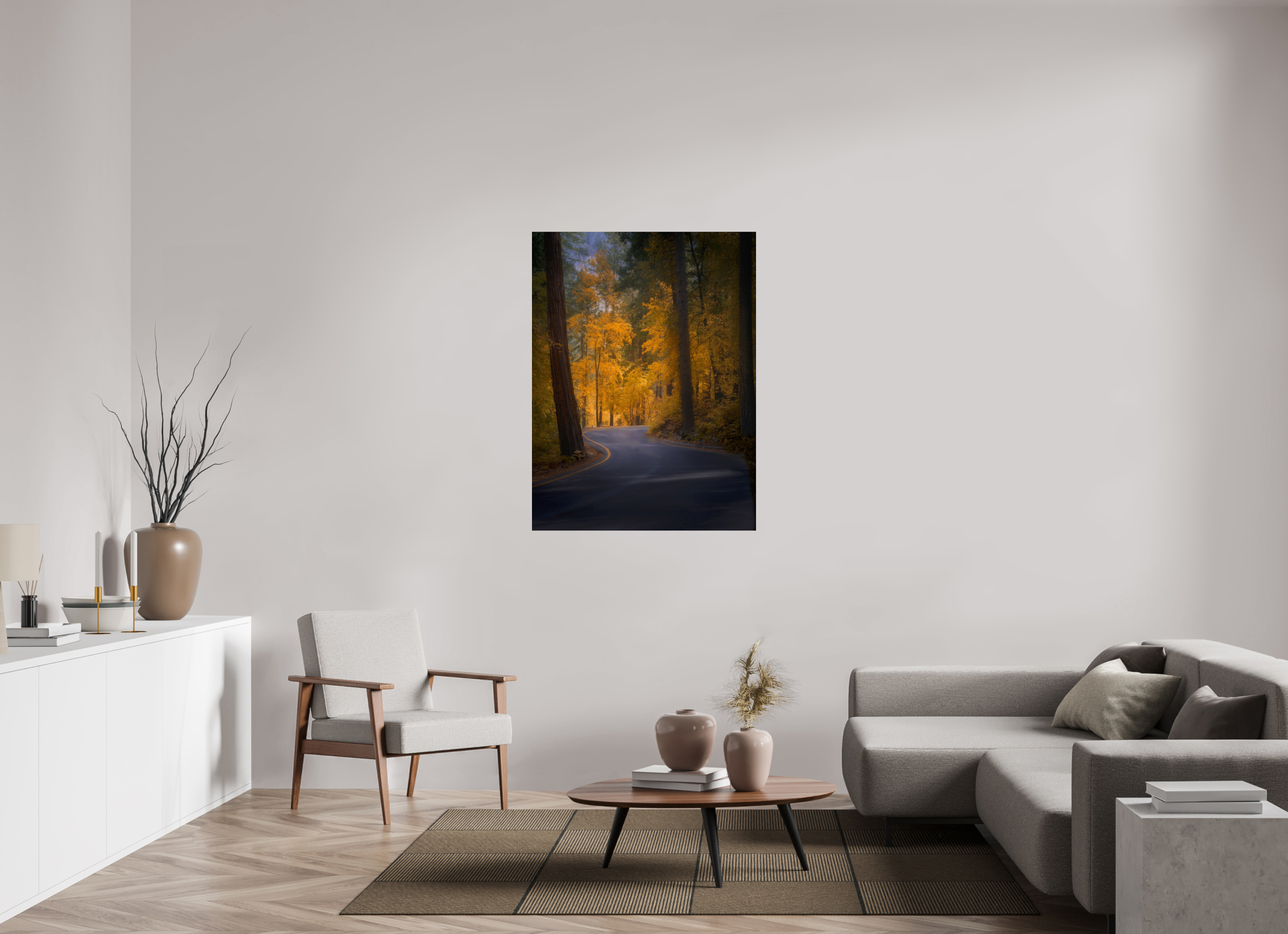 36 x 48″, Giclée Alu-Dibond Leaving Pohono