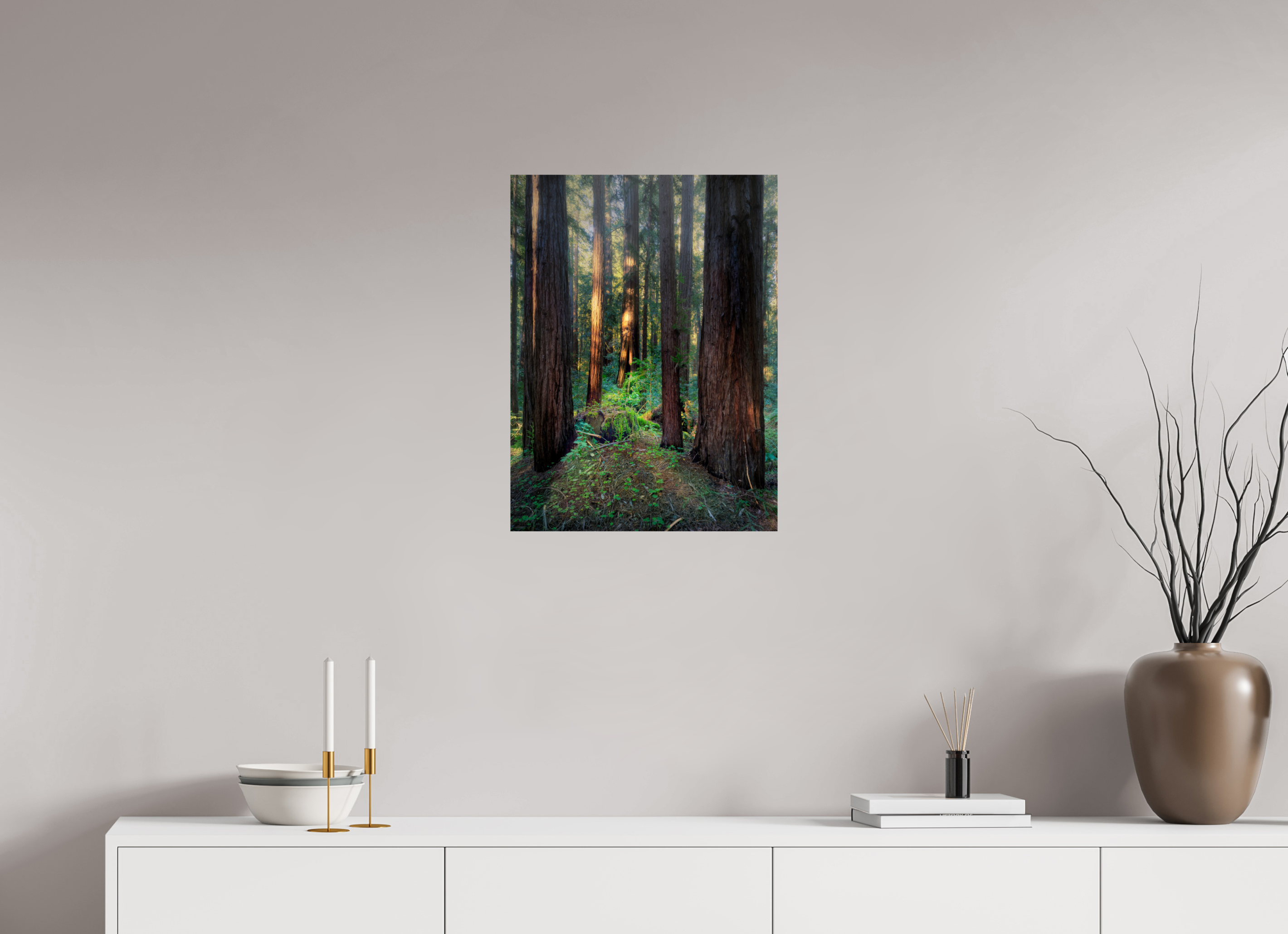 18 x 24″, Giclée Alu-Dibond Armstrong Woods III: The Ring Cycle