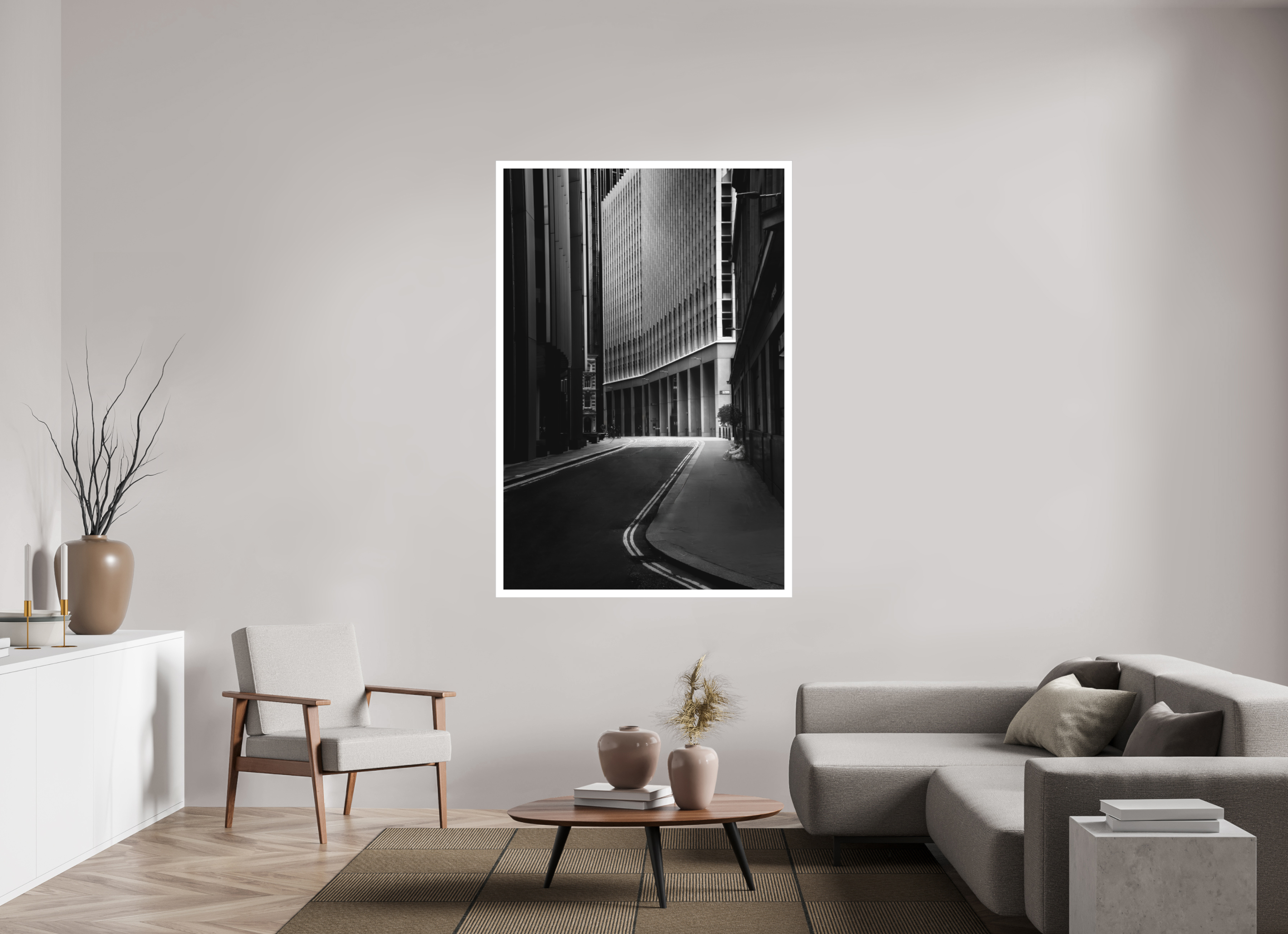 44 x 66″, Fine Art Bonded Acrylic Off Lime Street