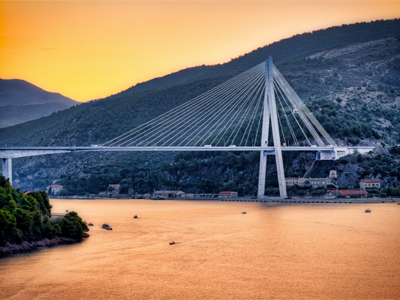 Entering Dubrovnik