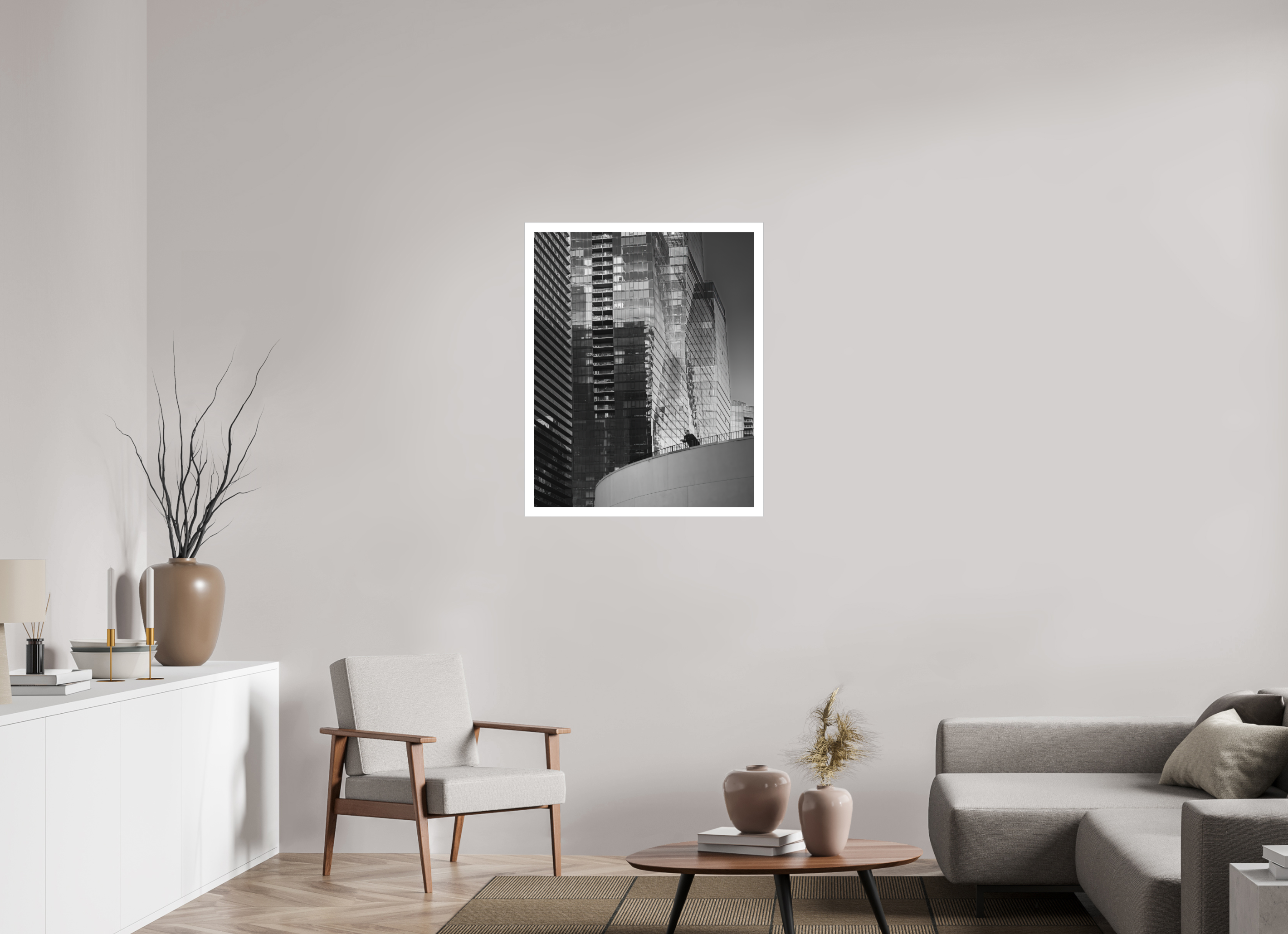 28 x 35″, Fine Art Bonded Acrylic Regarding Chicago