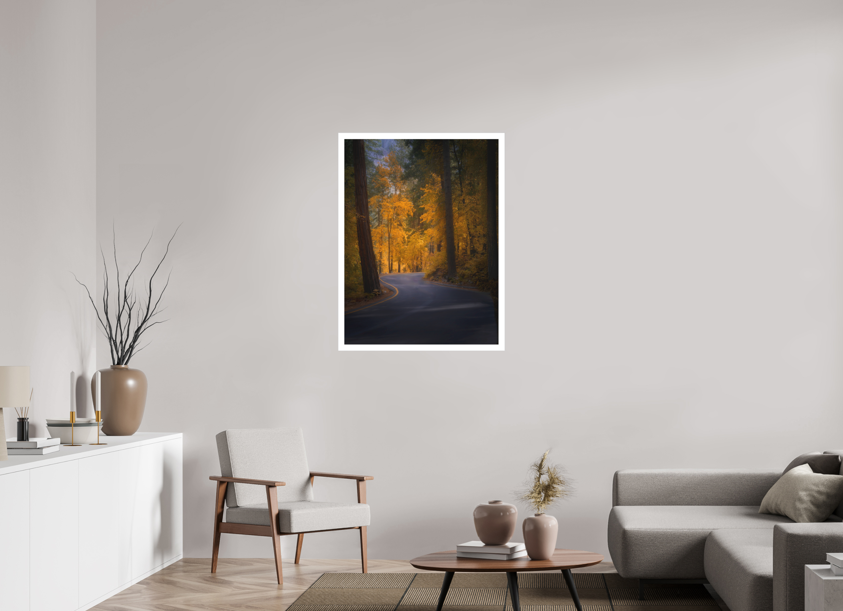 30 x 40″, Fine Art Bonded Acrylic Leaving Pohono