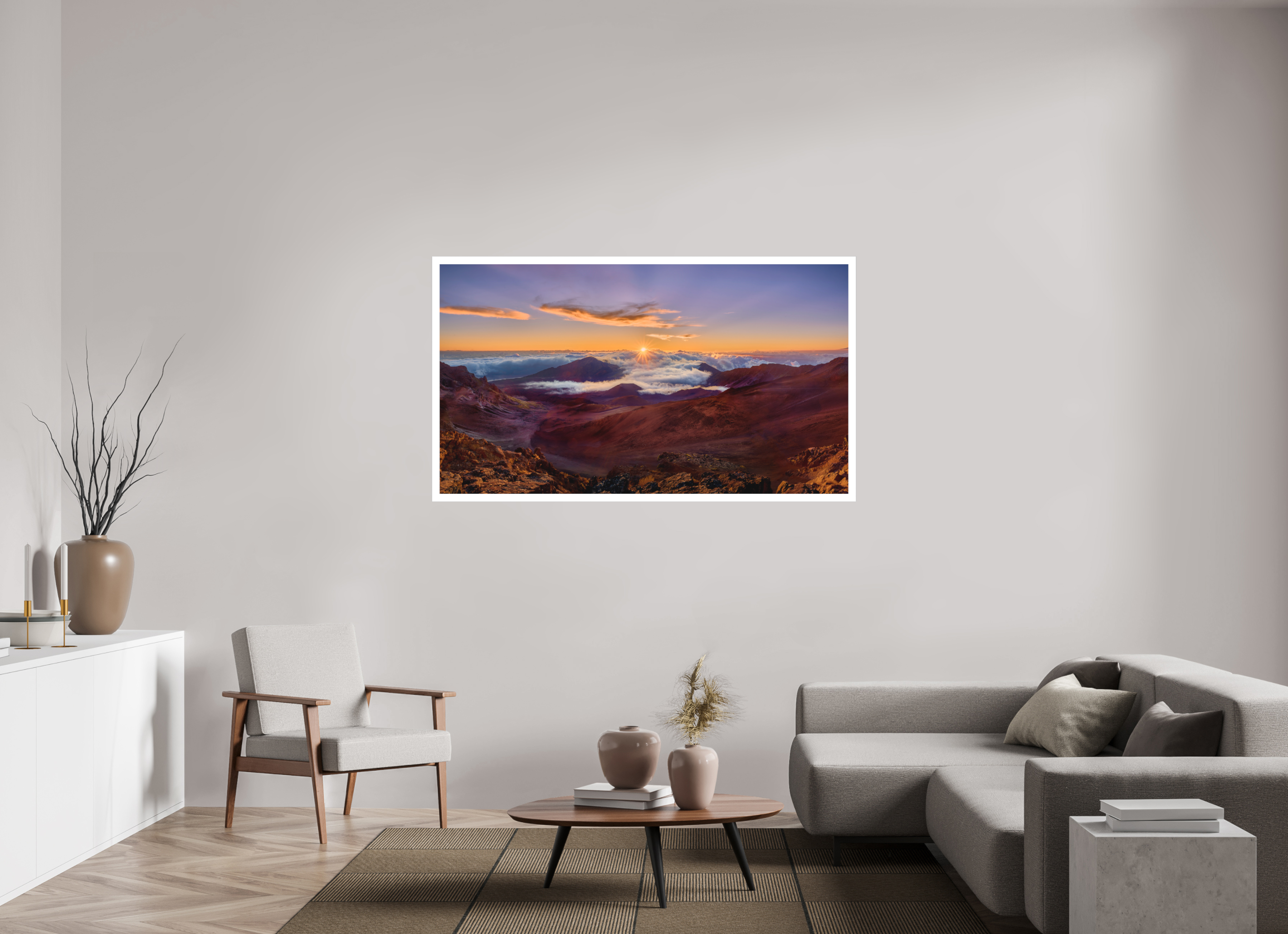 64 x 36″, Fine Art Bonded Acrylic Haleakala Daybreak