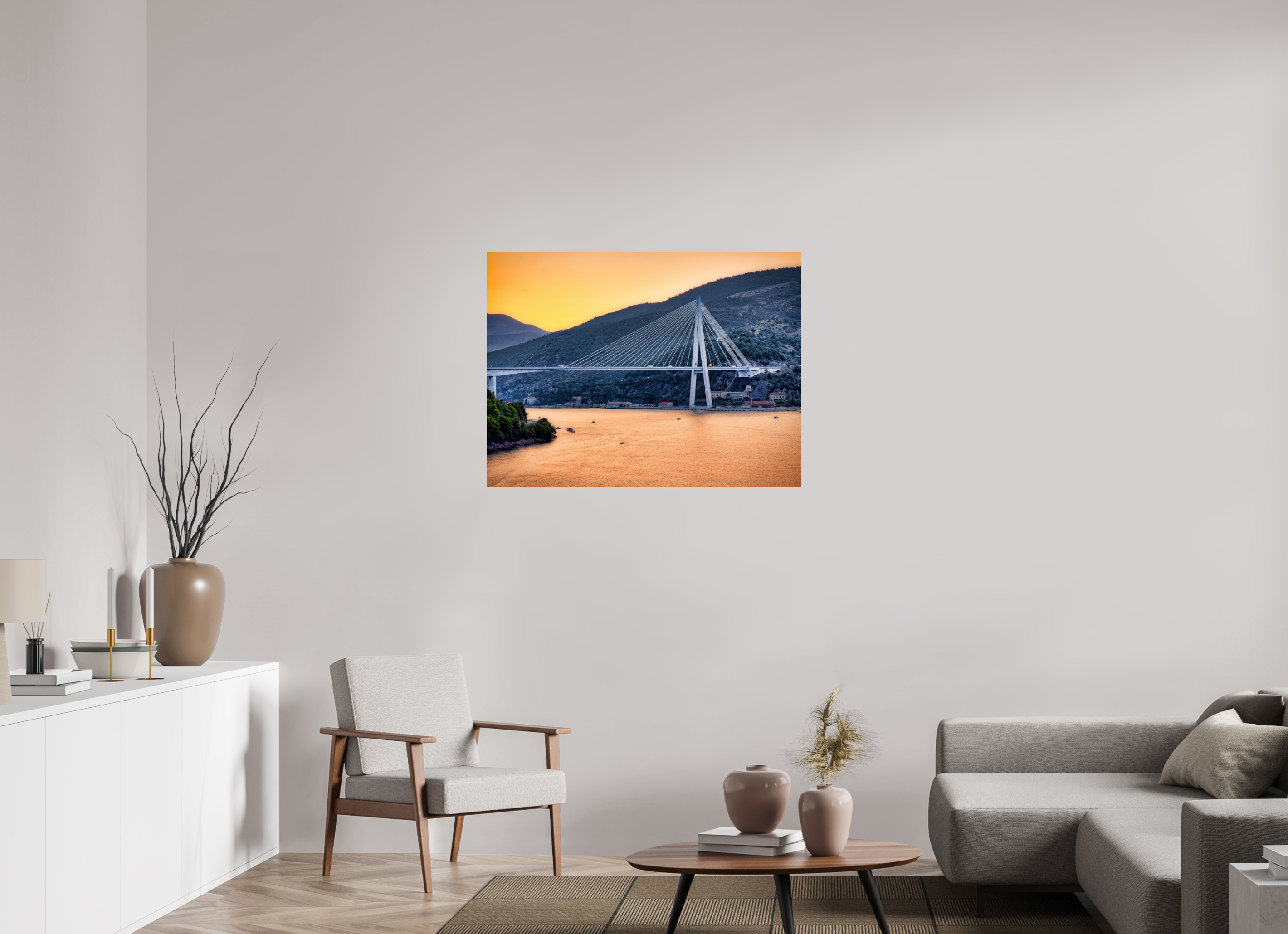 40 x 30″, Giclée Alu-Dibond Entering Dubrovnik