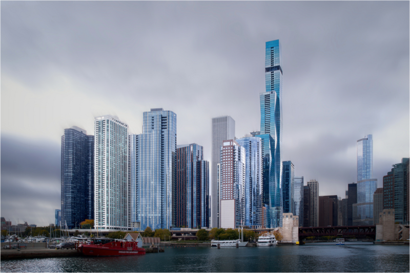Tomorrow Land — la ligne d'horizon de Chicago